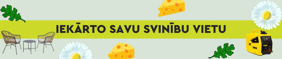 IEKĀRTO SAVU SVINĪBU VIETU