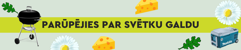 PARŪPĒJIES PAR SVĒTKU GALDU